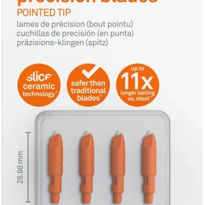 Slice Micro Ceramic Blade for Precision Cutter 4-Pack (10418)