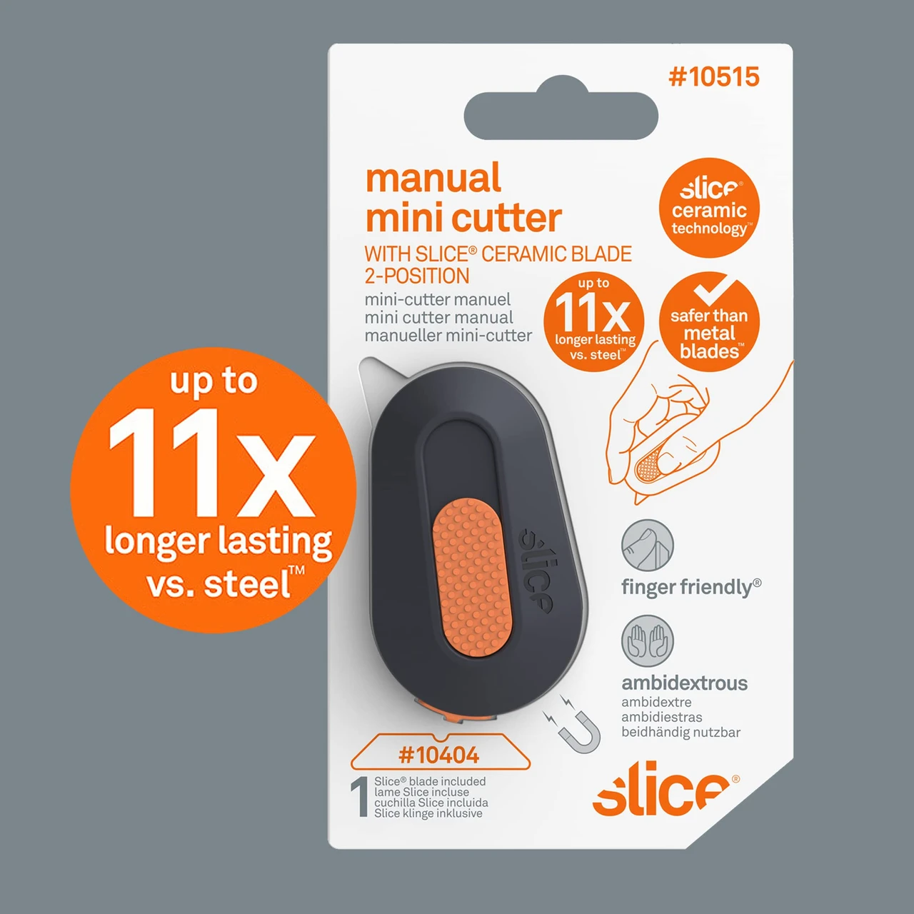 Slice Mini Box Cutter Manual Retracting Ceramic Blade (10515) — product image 2