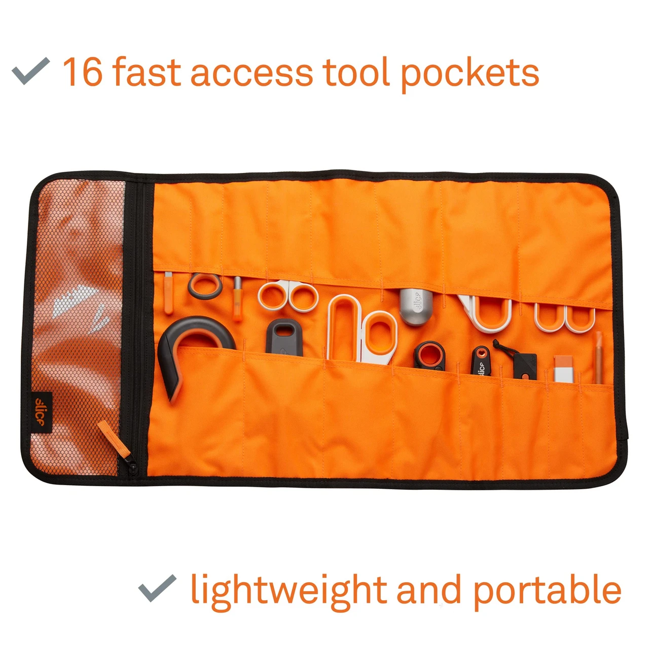 Slice Roll-Up Tool Organizer with Reinforced Stitching (10478) — product image 2
