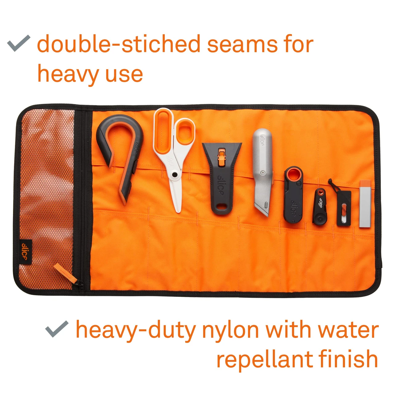 Slice Roll-Up Tool Organizer with Reinforced Stitching (10478) — product image 3
