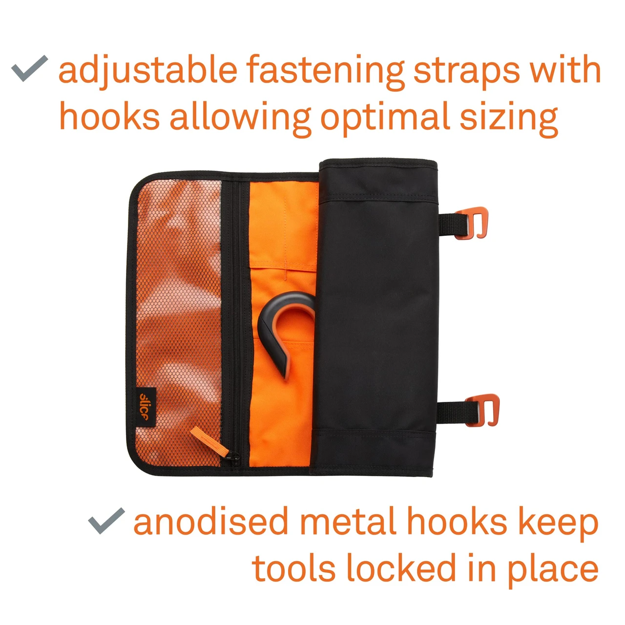 Slice Roll-Up Tool Organizer with Reinforced Stitching (10478) — product image 4