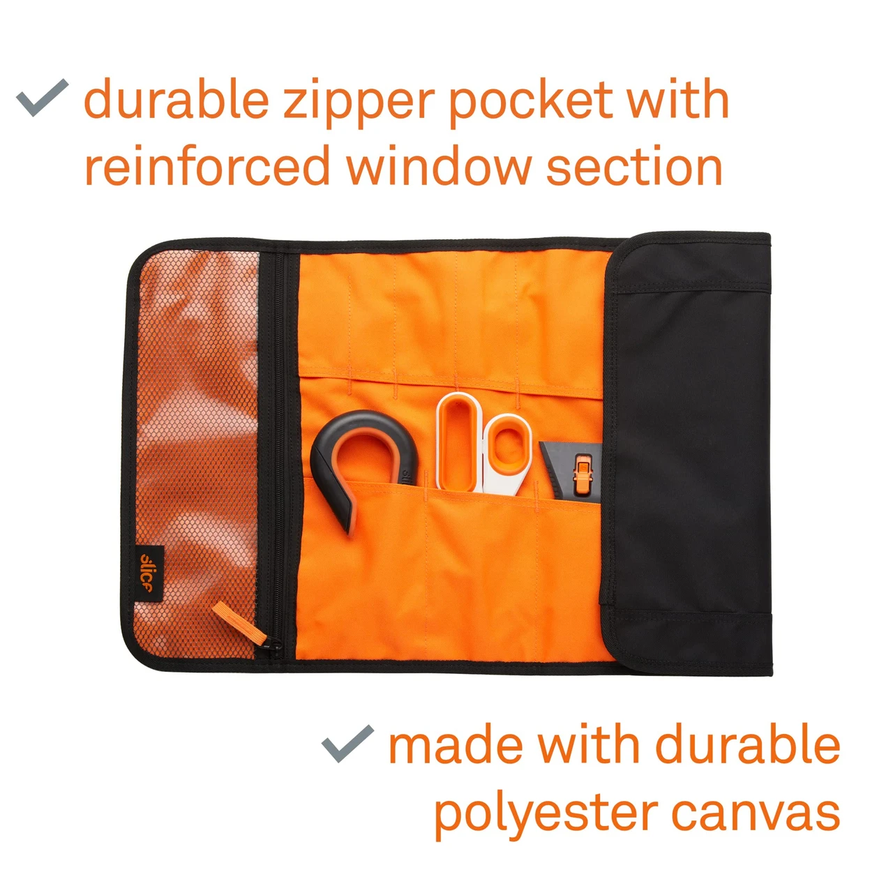 Slice Roll-Up Tool Organizer with Reinforced Stitching (10478) — product image 5