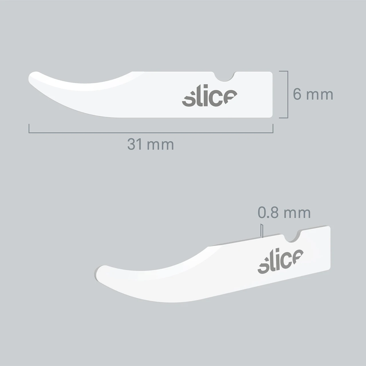 Slice Seam Ripper Blades 4-Pack with Rounded Tip for Safety (10536) — product image 2