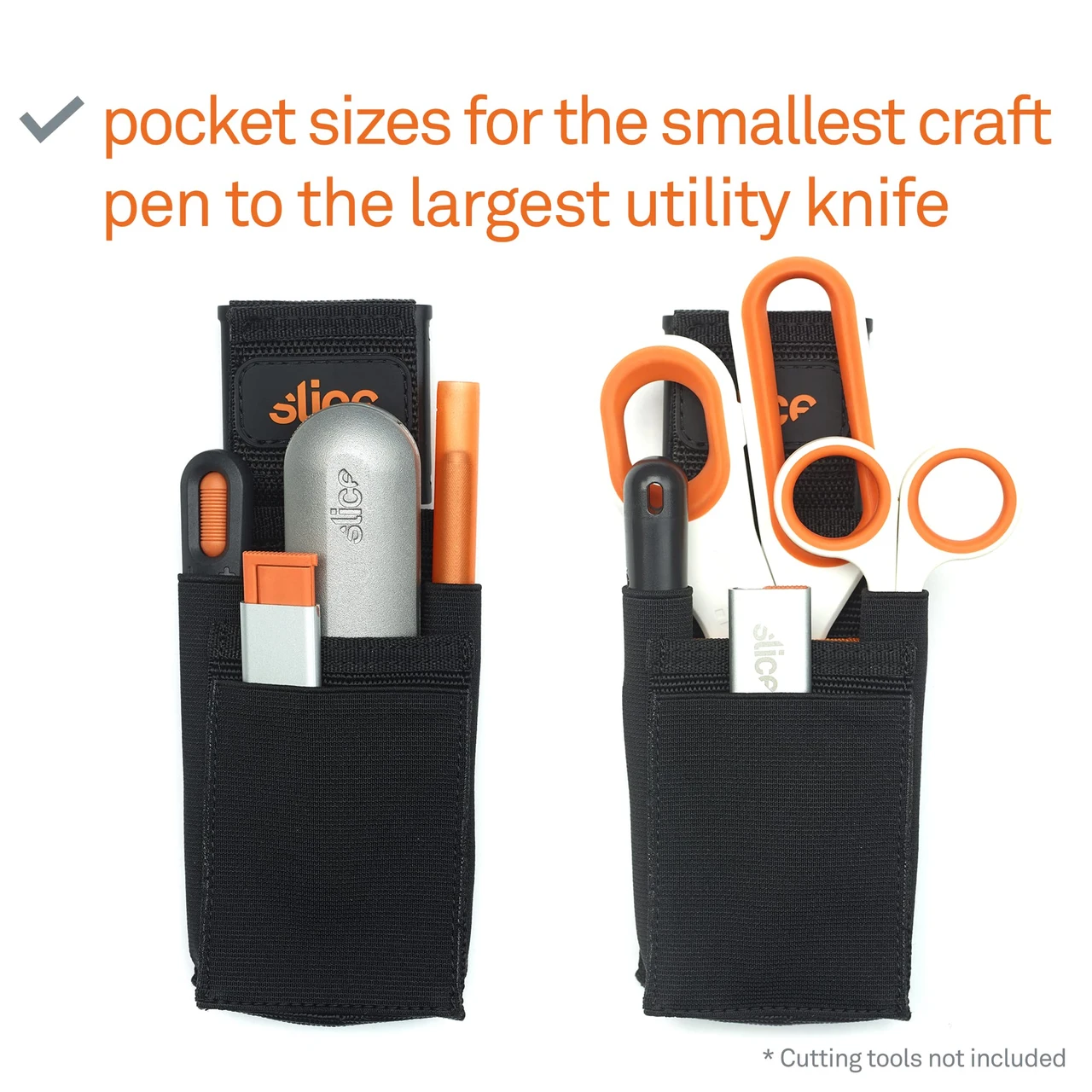 Slice Tool Holster with Removable Belt Clip for Various Tools (10516) — product image 2