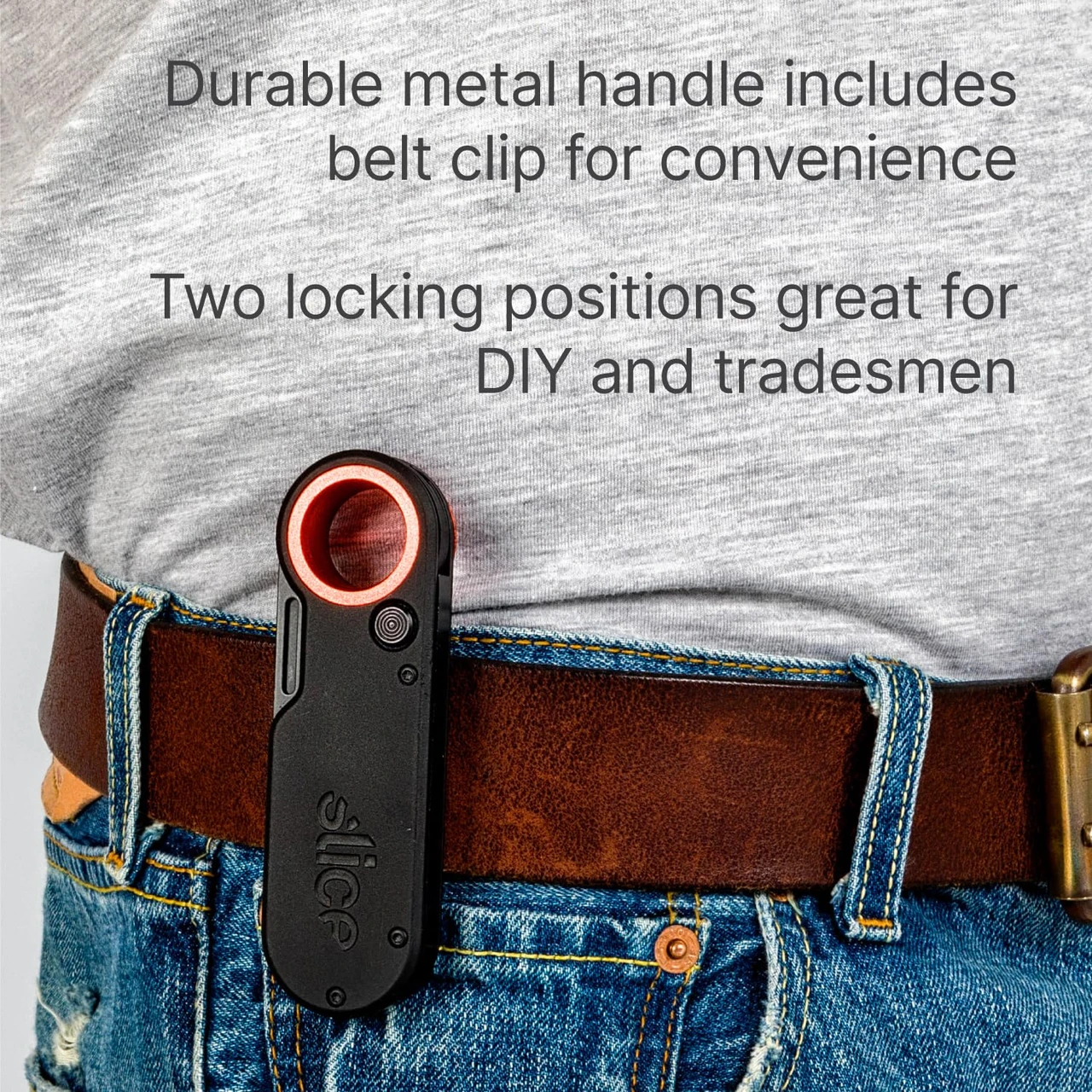 Slice Utility Knife with Finger Loop Grip, Finger Friendly Cutter (10562) — product image 3