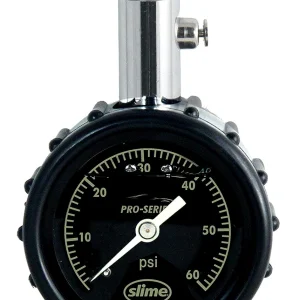 Slime Pro Series Liquid-Filled Dial Gauge 0-60 PSI (20289)