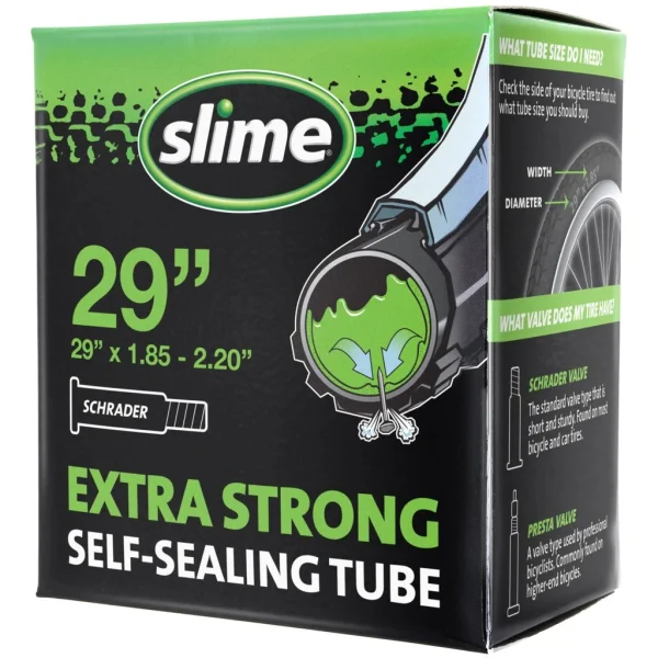 Slime Extra Strong Self-Sealing Bicycle Tube 29" x 1.85-2.20" Schrader (30070)