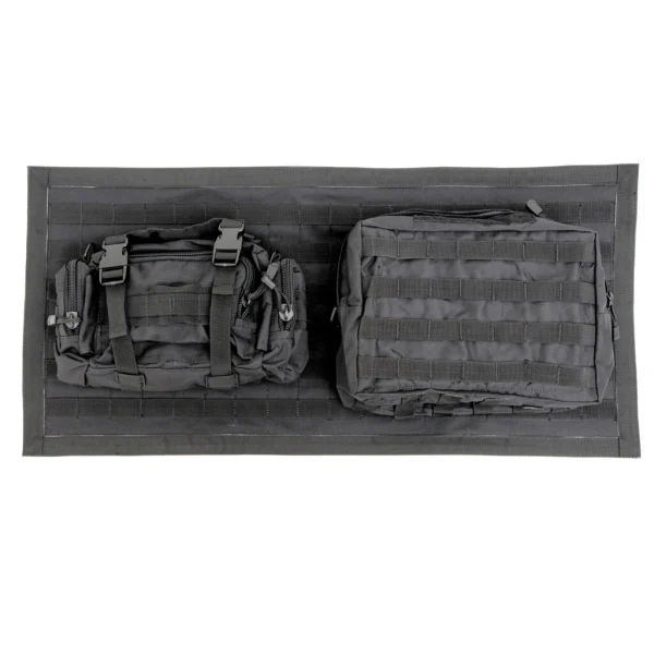 Smittybilt 07-18 Wrangler JK 2/4-Door Gear Tailgate Cover - Black Denim (SMB5662301)