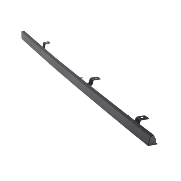 Smittybilt 0718 Wrangler JK 4DR SRC Classic Rock Rails (OEM Style) - Black Textured (SMB76636)