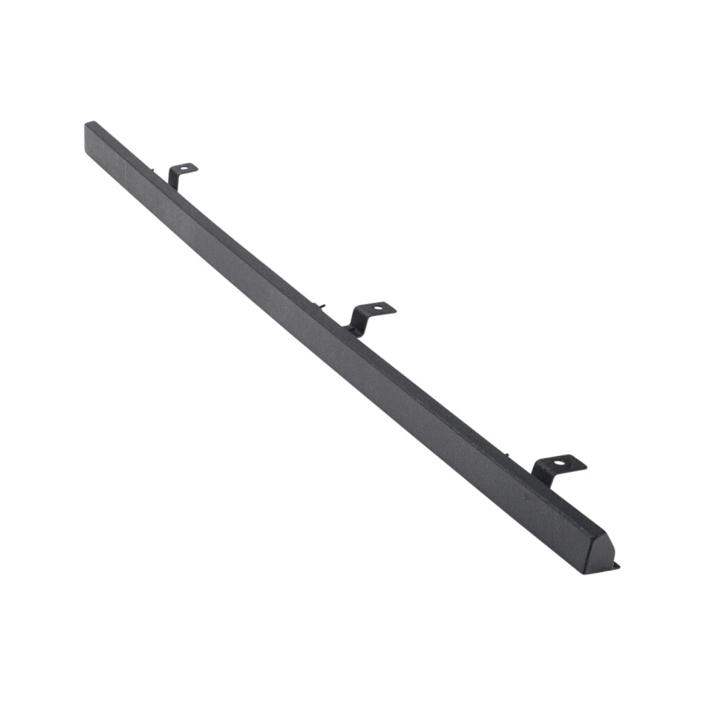 Smittybilt 0718 Wrangler JK 4DR SRC Classic Rock Rails (OEM Style) - Black Textured (SMB76636)