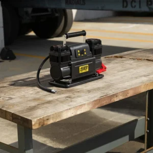 Smittybilt 10.6C FM Dual Head Portable Compressor with Bag (SMB2782)
