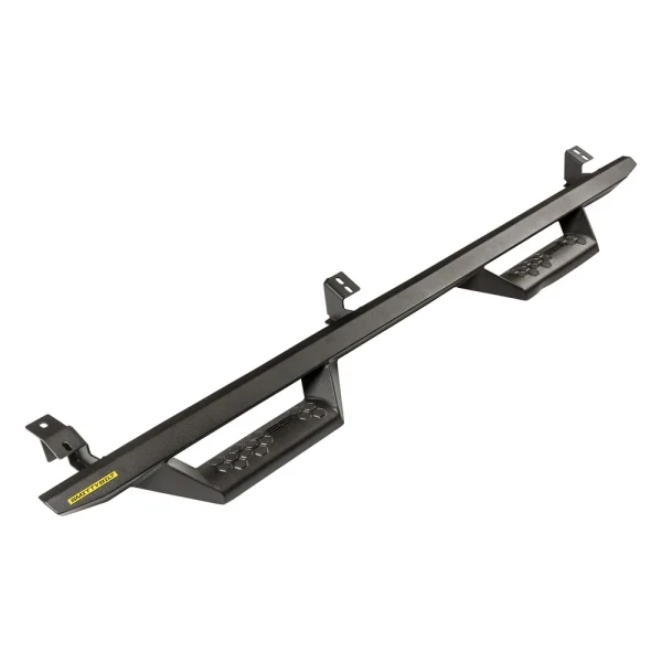 Smittybilt 1623 Toyota Tacoma Double Cab Nerf Step Squared Black (SMBEXT16CC-TX)