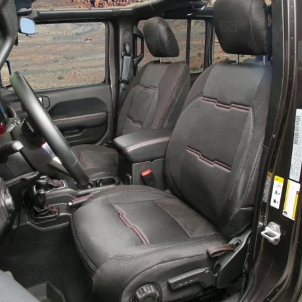 Smittybilt 18C Wrangler JL & 20C Gladiator JT GEN2 Neoprene Seat Cover Black (SMB578101)
