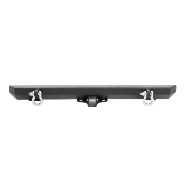 Smittybilt 7606 Wrangler CJ/YJ/TJ/LJ SRC Classic Rock Crawler Rear Bumper w/ 2" Receiver & D-Rings (SMB76750D)