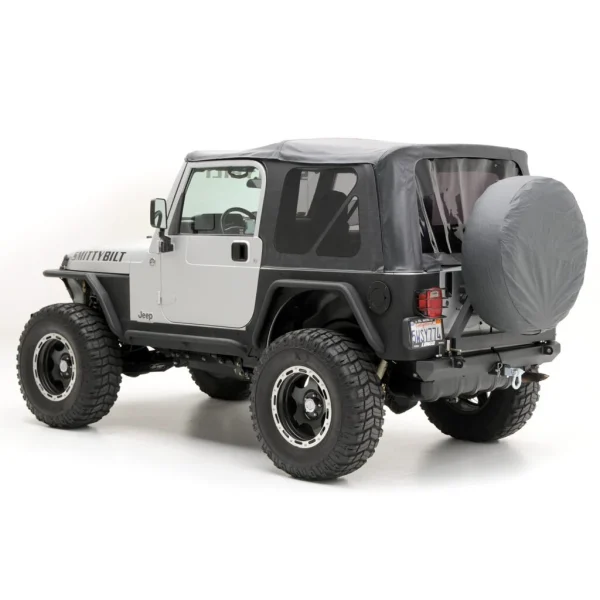 Smittybilt 97-06 Wrangler TJ Replacement Soft Top w/Tinted Windows - Black Diamond (SMB9971235)