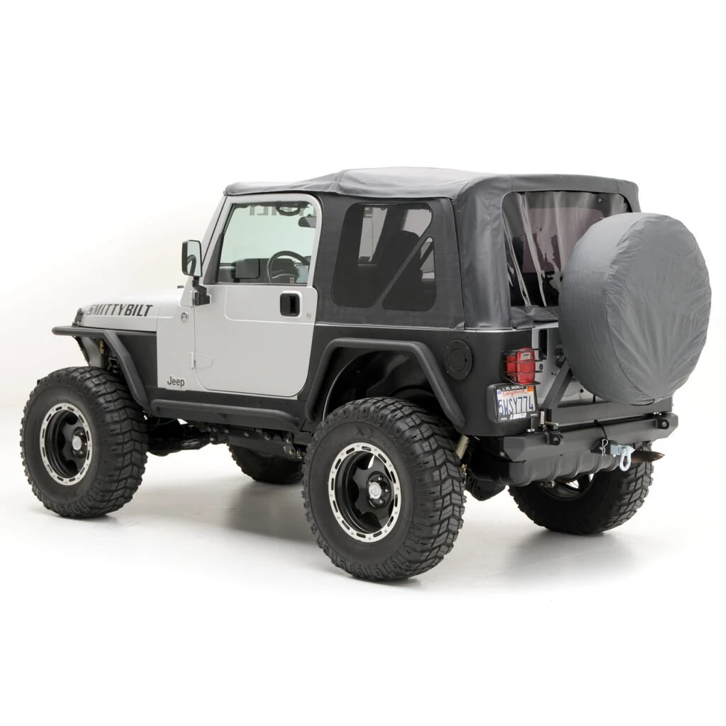 Smittybilt 97-06 Wrangler TJ Replacement Soft Top w/Tinted Windows - Black Diamond (SMB9971235)