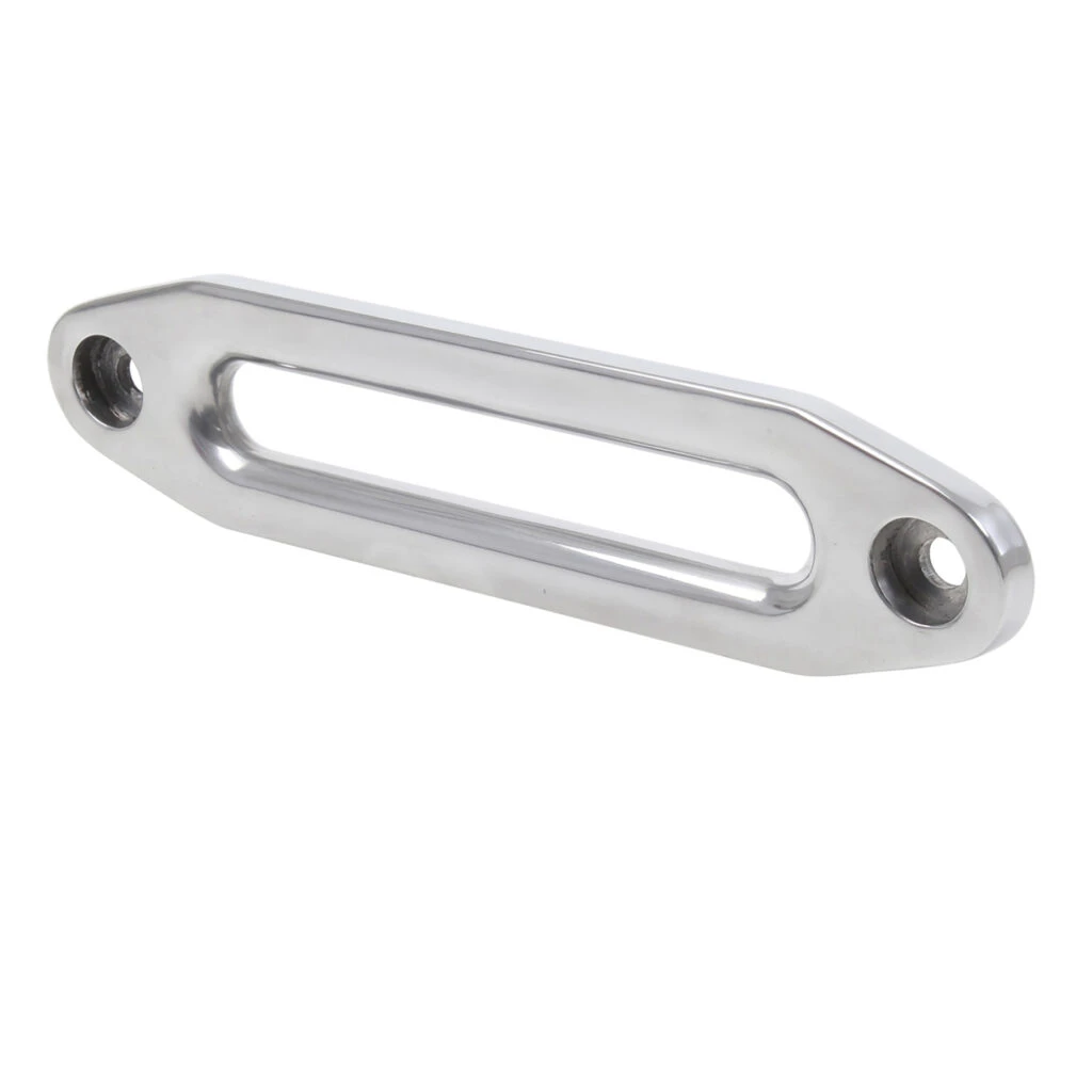 Smittybilt Aluminum Hawse Fairlead Polished No Logo (SMB2809)