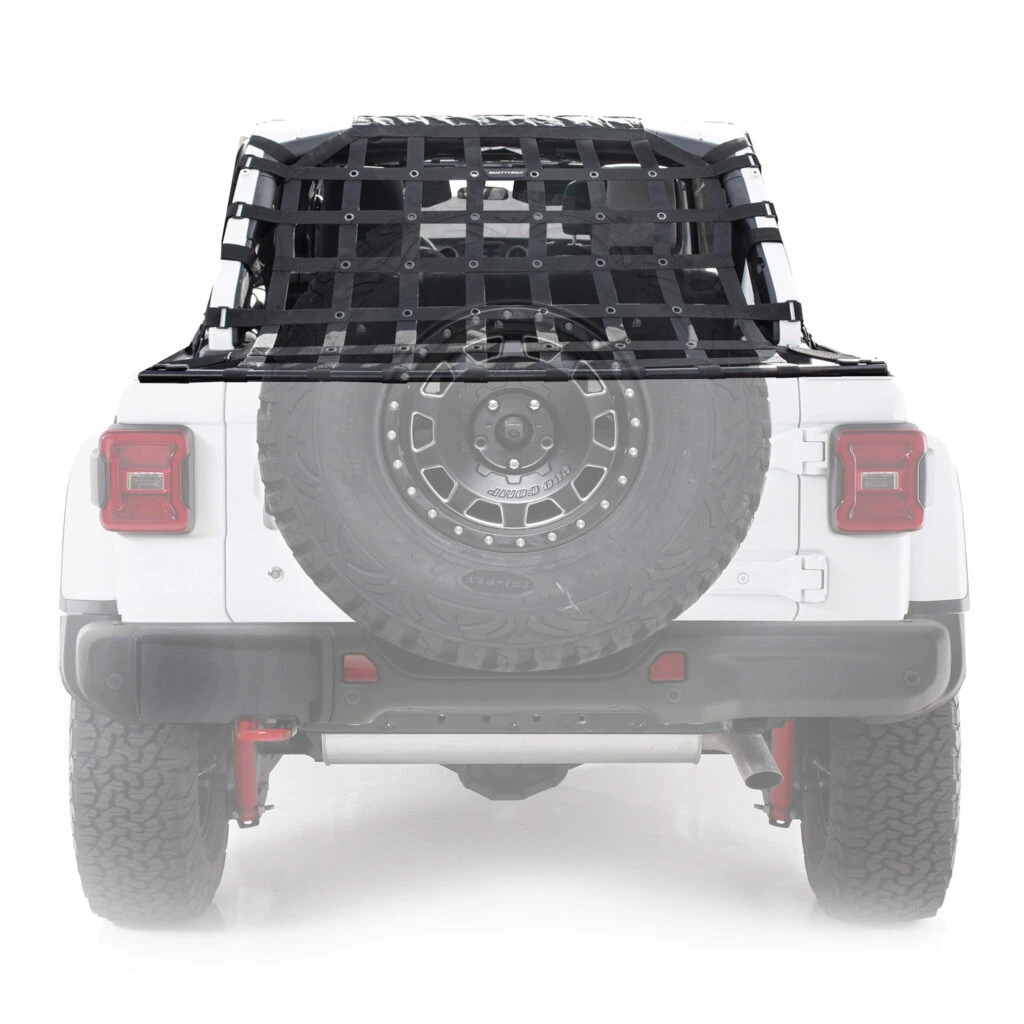 Smittybilt Cargo Restraint System Black 2" Webbing for 18C Wrangler JL (SMB587135)