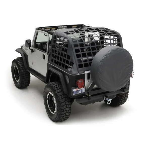 Smittybilt CRES2 Heavy Duty Cargo Restraint System 2" Webbing Black (SMB571135)