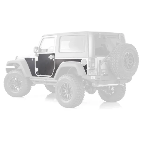 Smittybilt MagArmor Magnetic Trail Skins for 07-18 Wrangler JK 2-Door (SMB76992)
