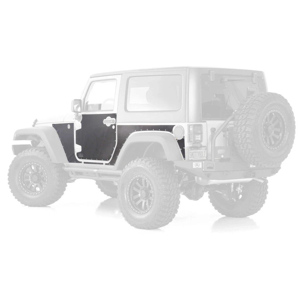 Smittybilt MagArmor Magnetic Trail Skins for 07-18 Wrangler JK 2-Door (SMB76992)