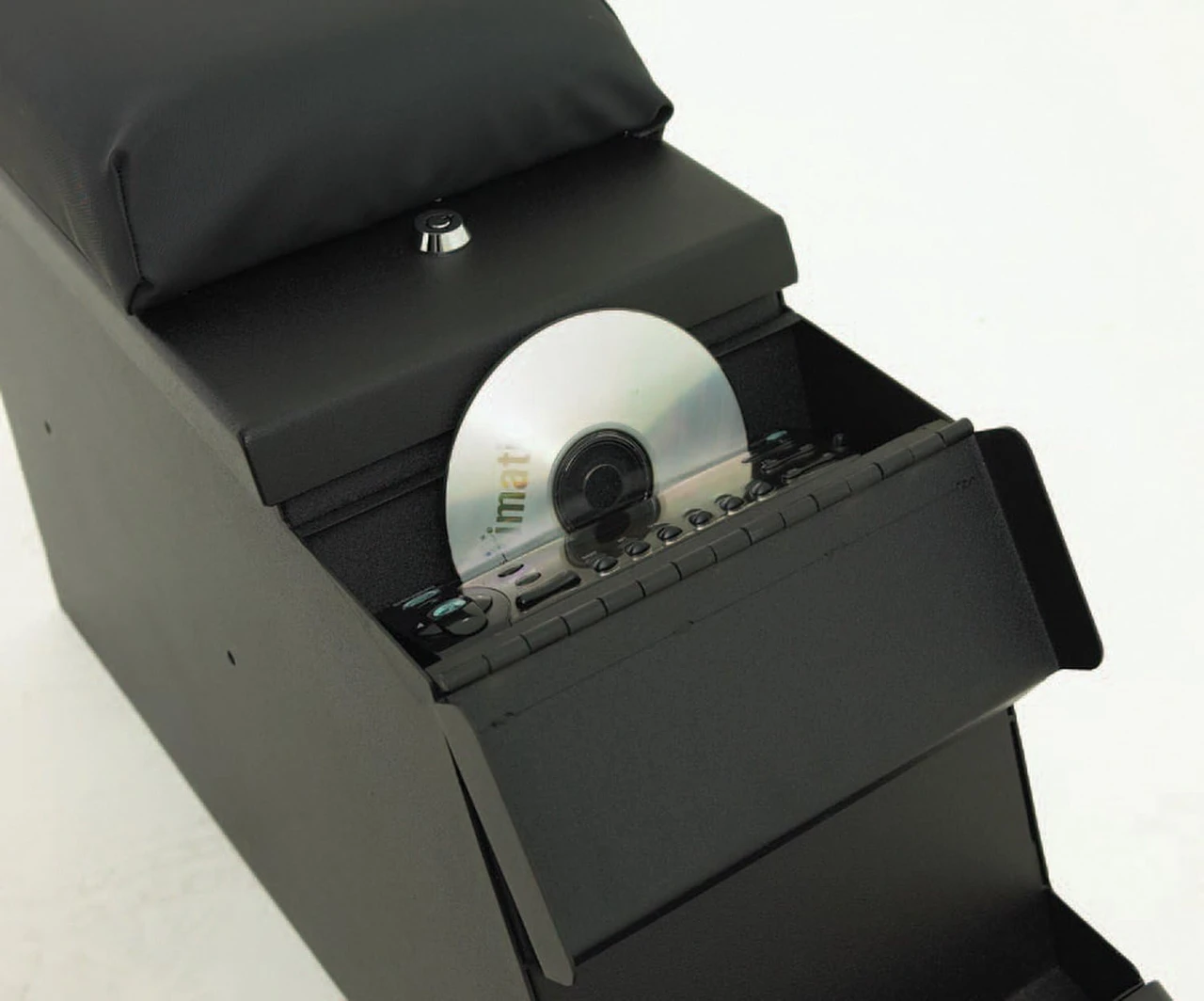 Smittybilt Security Stereo Floor Console (Black) (31815) — product image 2