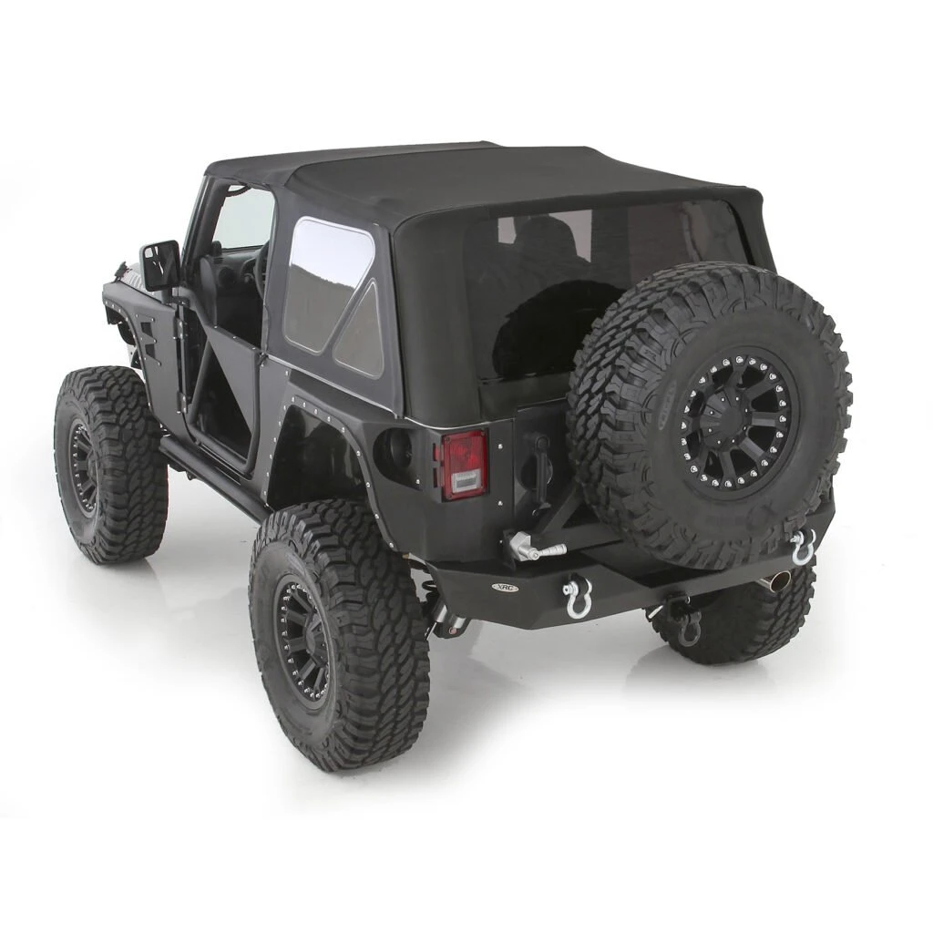 Smittybilt Soft Top w/ Tinted Windows for 07-18 Wrangler JK 2-Door (SMB9075235)