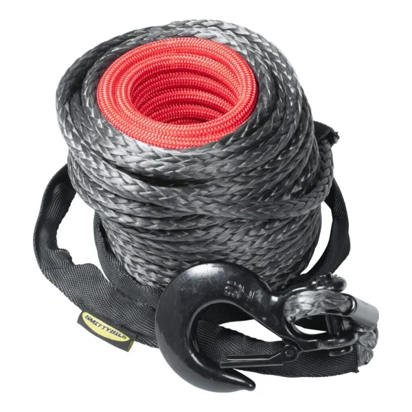 Smittybilt Spectra 10K Synthetic Winch Rope, 25/64in x 94ft (SMB97710S)