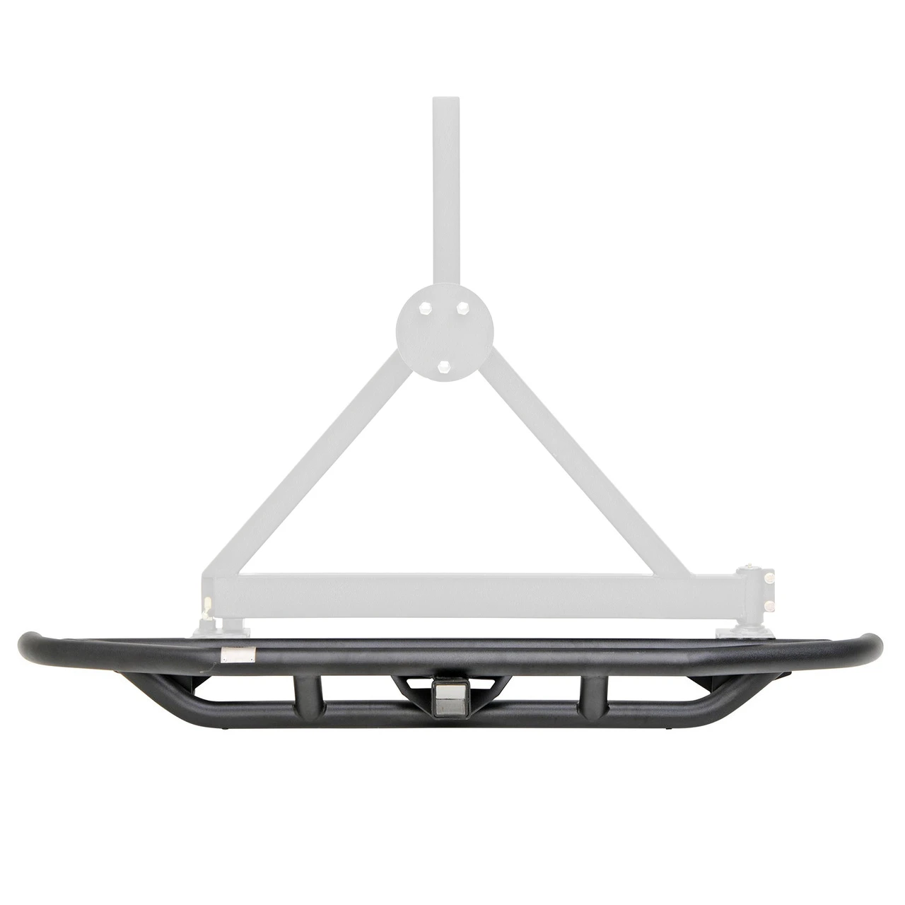 Smittybilt SRC Mid Width Rear Tubular Bumper w/ Hitch (SMB76621-01)