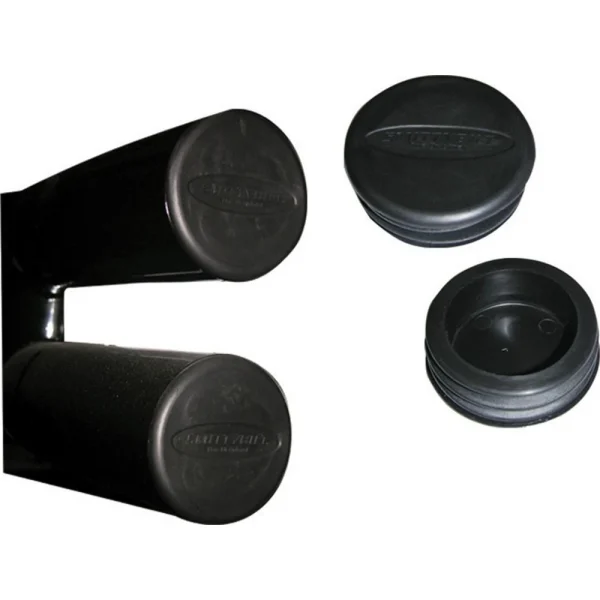 Smittybilt Tubular Bumper End Caps 3" Tube Pair - Chrome (SMBTA25-C)