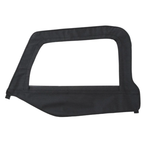 Smittybilt Wrangler TJ Replacement Upper Door Skin w/ Frame Black (SMB79435)