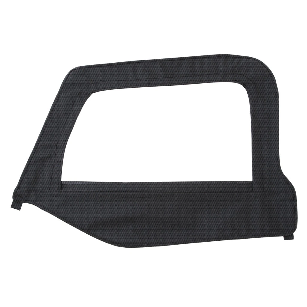 Smittybilt Wrangler TJ Replacement Upper Door Skin w/ Frame Black (SMB79435)
