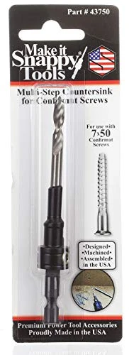 Snappy Tools Confirmat Screw Two-Piece Drill Bit 7X 50Mm (43750) — product image 3