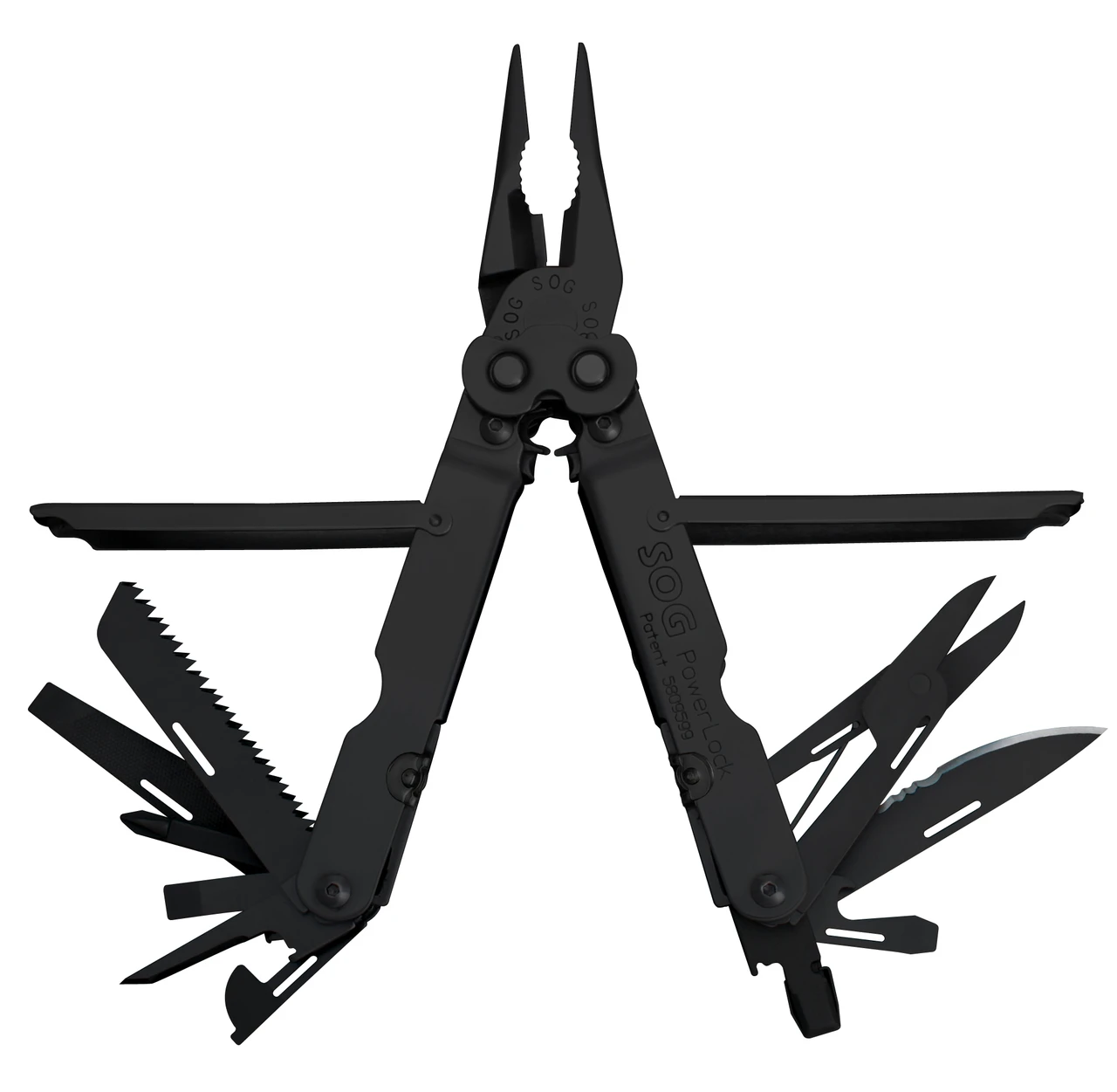 SOG Multi-Tool with Scissors Black Oxide Nylon Pouch (SOG-B61N-CP)