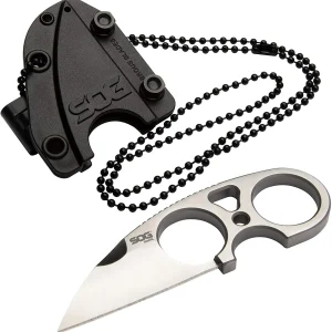 SOG Jason Brous Snarl Knife Satin Wharncliffe Blade (SOG-JB01K-CP)