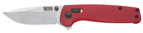 SOG Terminus XR G10 Folding Pocket Knife Crimson (SOG-TM1023-CP)