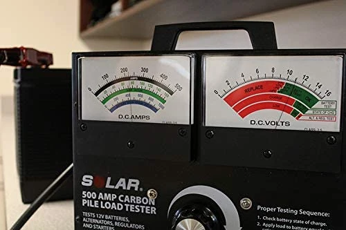 Solar 1874 500 Amp 12V Carbon Pile Battery Tester — product image 2