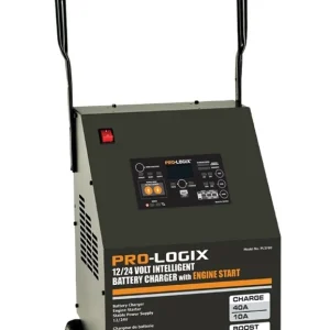 Solar PL3760 PRO-LOGIX PL3760 12/24V Wheeled Battery Charger