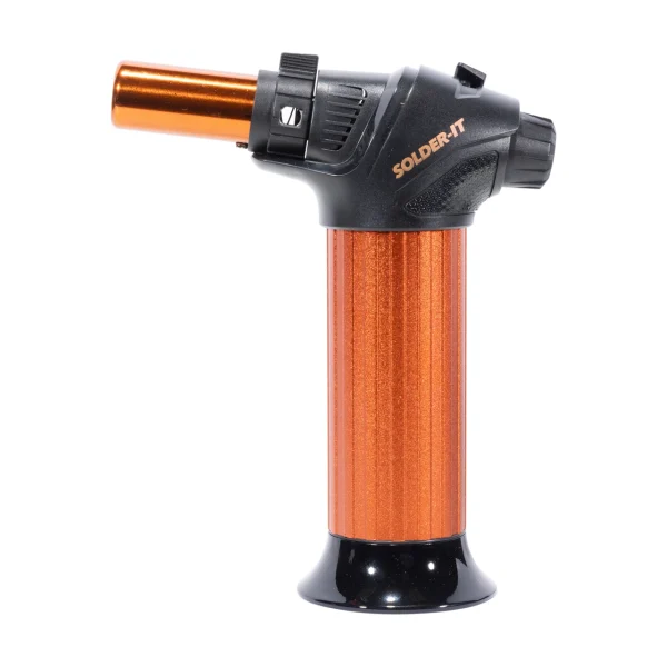 Solder-It Butane Blow Torch Electric Piezo Igniter and Flame Control (PT-520CR)