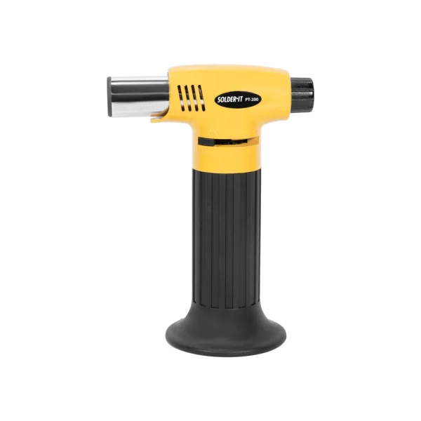 Solder-It Pro-Torch Micro Butane Torch Yellow 2372 Deg F Blue Flame (PT-200-Y)