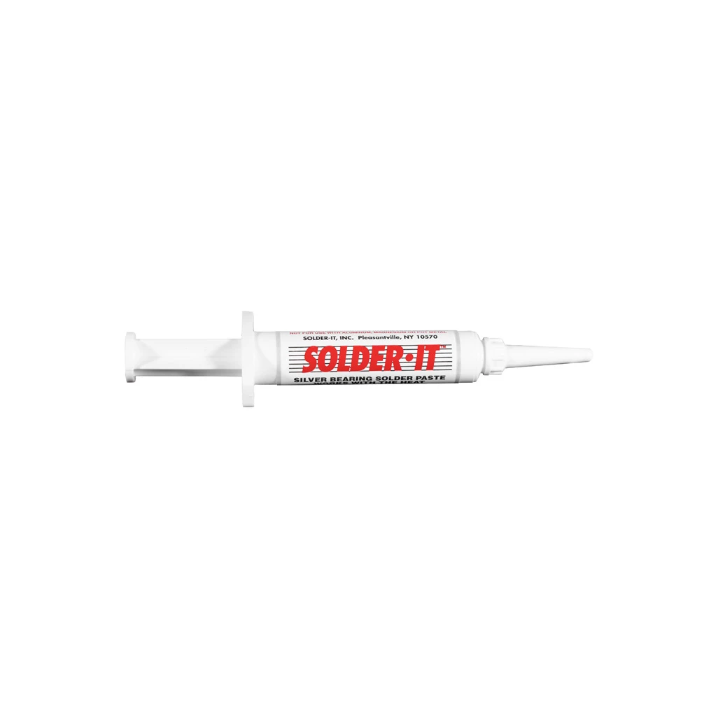 Solder-It Silver Solder Paste With Flux 5.2 Gram Syringe Non-Toxic (SP-7)