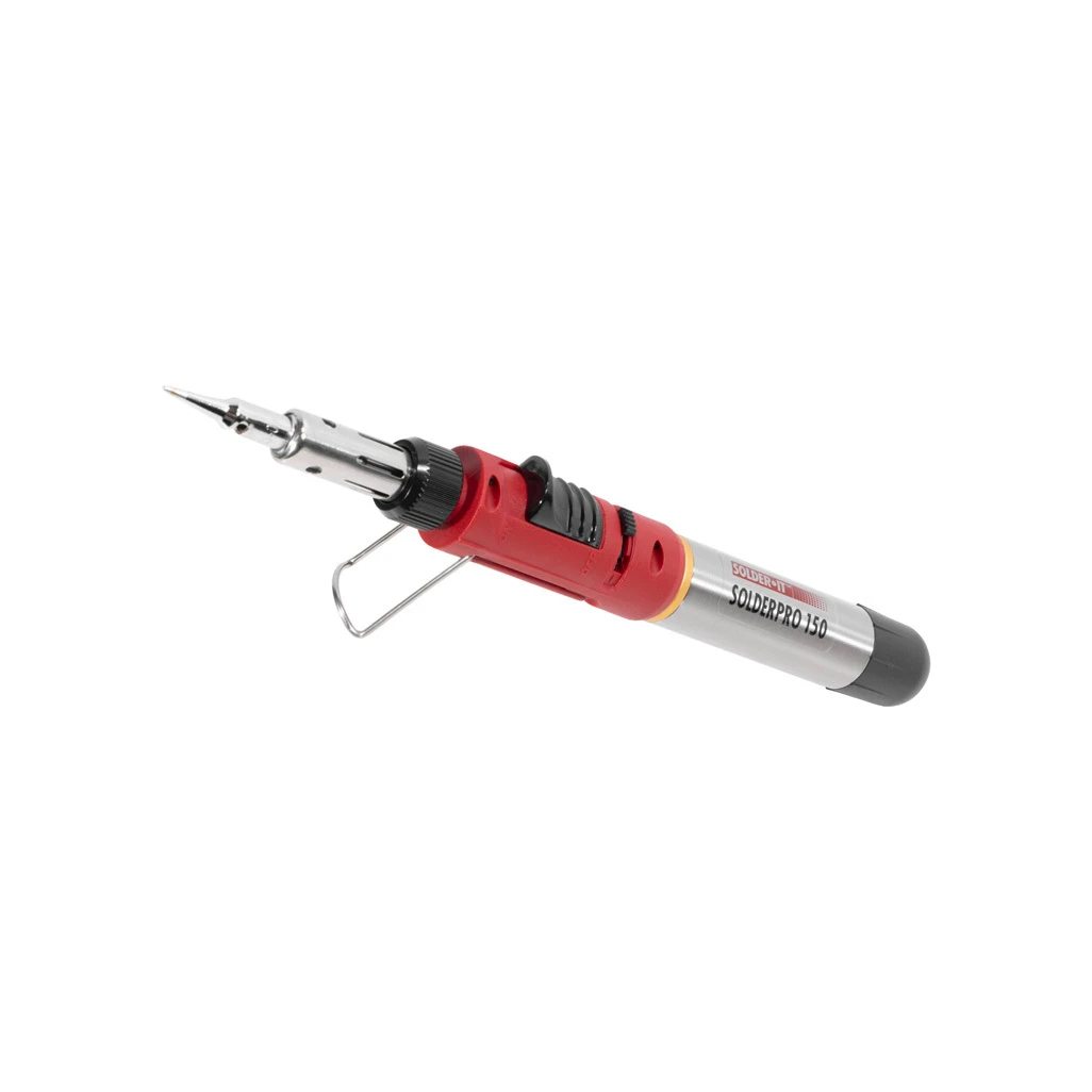 Solder-It SOLDERPRO Butane Soldering Iron Kit With 3 Tips and 2 Cells (PRO-150K)
