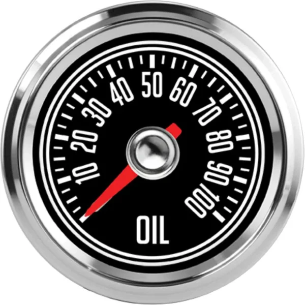 Speedhut 2-1/16" 0-100 PSI CJ Jeep Oil Pressure Gauge (L2-OP3-CJ)