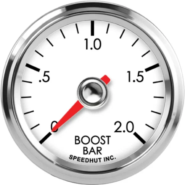 Speedhut 2-1/16" 0-2.0 Bar Boost Gauge (L2-B7-LEG)