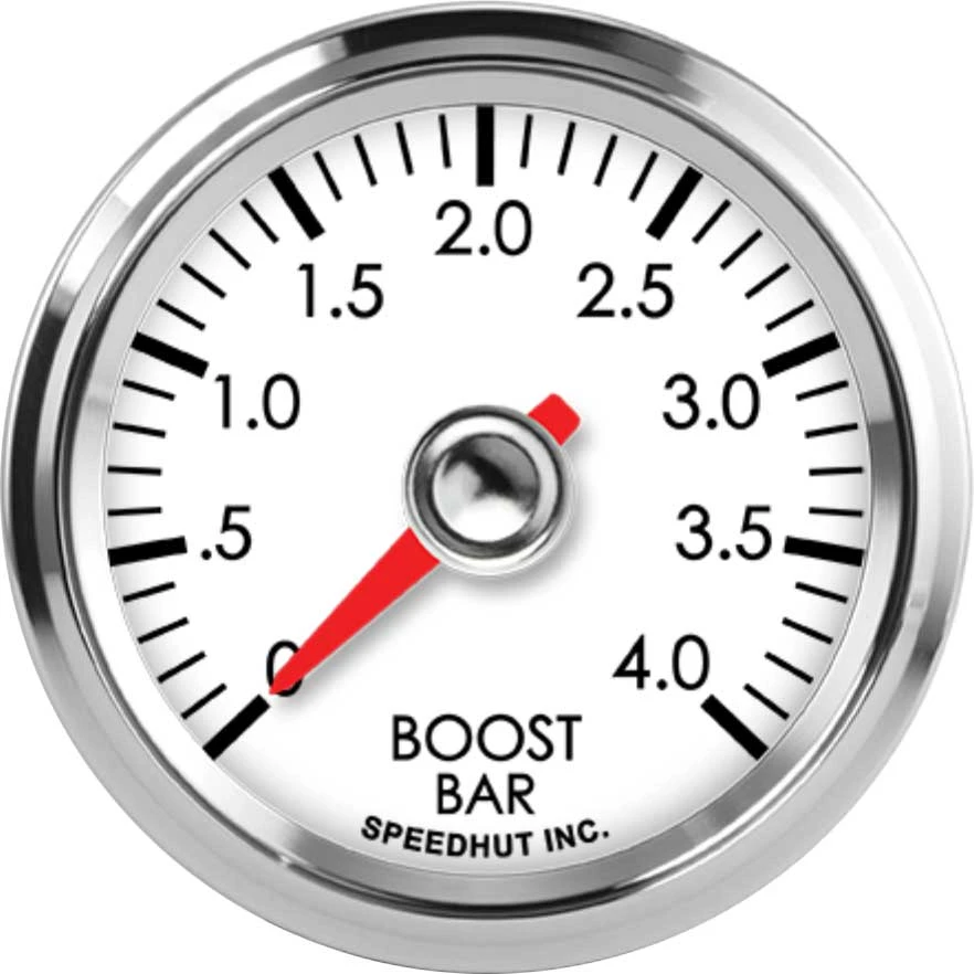 Speedhut 2-1/16" 0-4.0 Bar Boost Gauge (L2-B8-LEG)