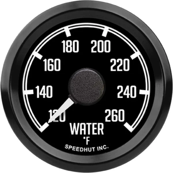 Speedhut 2-1/16" 120-260F Water Temp Gauge JDM Datsun Z (L2-WT1-DATZ)