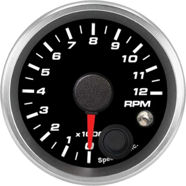 Speedhut 2-1/16" 12K RPM Shift-light Tachometer (R2-TC5-REV)