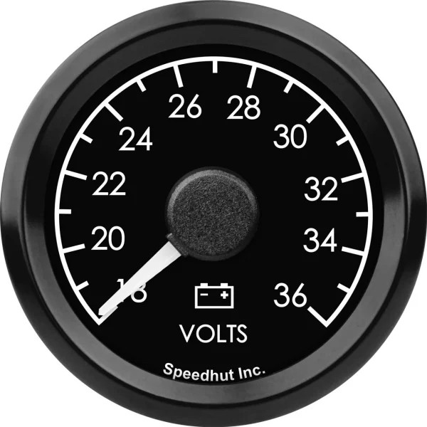 Speedhut 2-1/16" 18-36V Humvee Volt Gauge (HV1-V1)