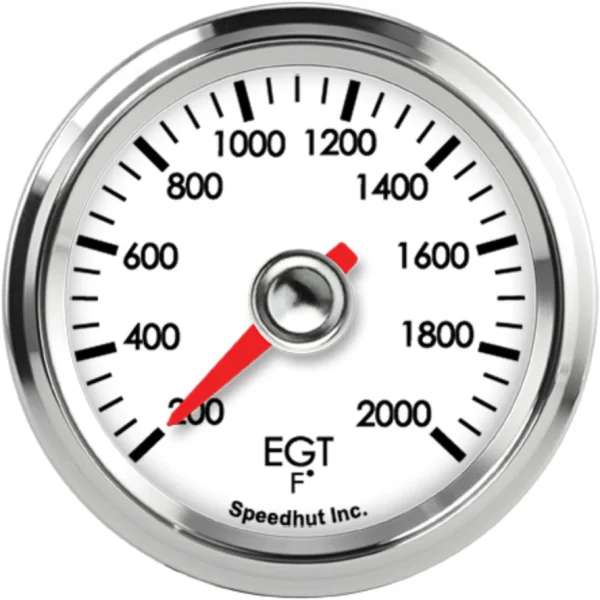 Speedhut 2-1/16" 200-2000F EGT Temp Gauge (L2-ET2-LEG)