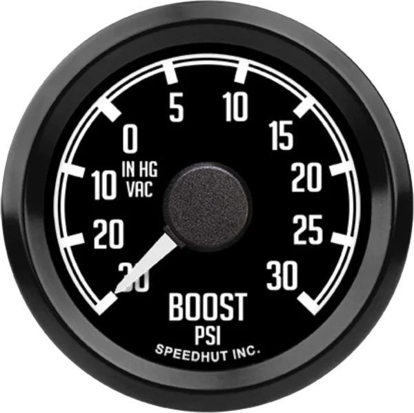 Speedhut 2-1/16" 30inhg-0-30 PSI Boost/Vac Gauge (L2-BV4-DATZ)